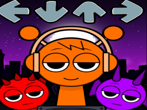 Игра Петък вечер Sprunki v 3  онлайн