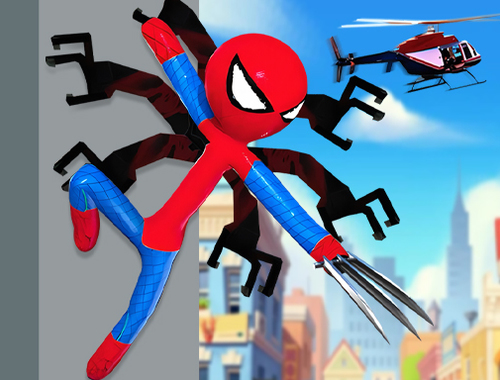 Игра Битка в тематичния парк Spiderlox  онлайн
