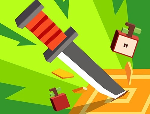 Игра Флип нож  онлайн