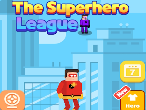 Игра Лигата на супергероите  онлайн