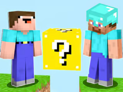 Игра Детски тест: Любопитни факти за Minecraft  онлайн