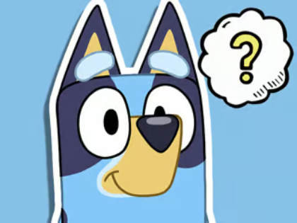 Игра Детски тест: Любопитни факти за Bluey Plot  онлайн