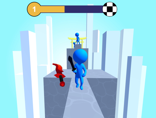 Игра Игра на меч! Ninja Slice Runner  онлайн