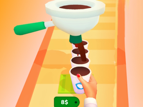 Игра Кафе бяга 3D  онлайн