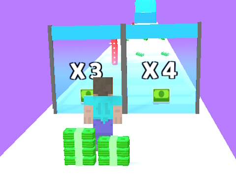 Игра Minecraft Money Stack онлайн