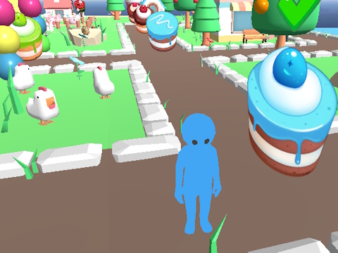 Игра Obby събирайте сладки торти  онлайн