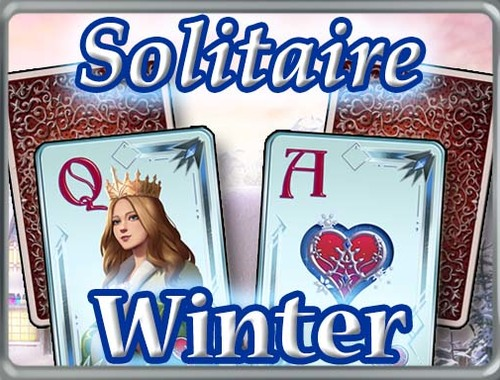 Игра Мач на бижута: Портианс Winterscapes  онлайн