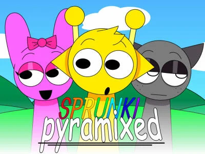 Игра Sprunki Pyramixed онлайн