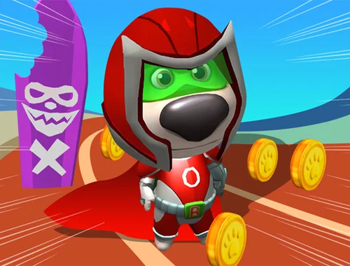 Игра Super Dog Hero Dash онлайн