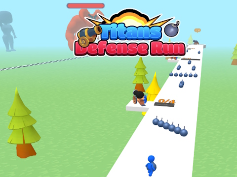 Игра Титани отбрана  онлайн
