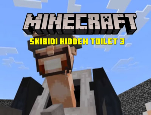 Игра Minecraft Skibidi Скрита тоалетна 3  онлайн