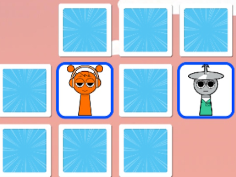 Игра Sprunki Memory Game онлайн