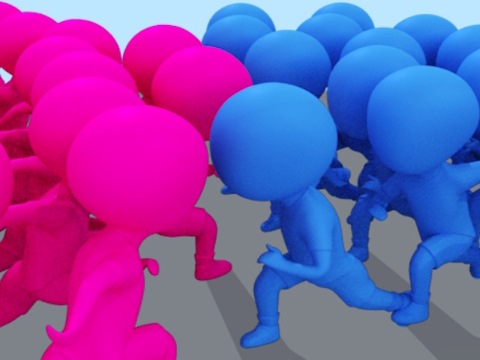 Игра Граф Master: Crowd Runner 3D  онлайн