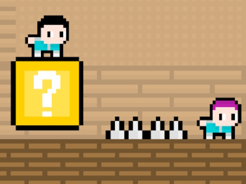 Игра Pixcade 2 играч бягство  онлайн