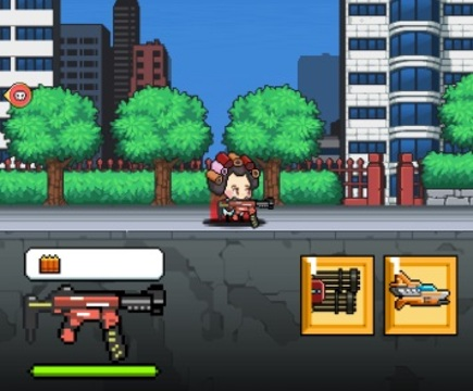 Игра Mecha изстрел Pixel RPG  онлайн