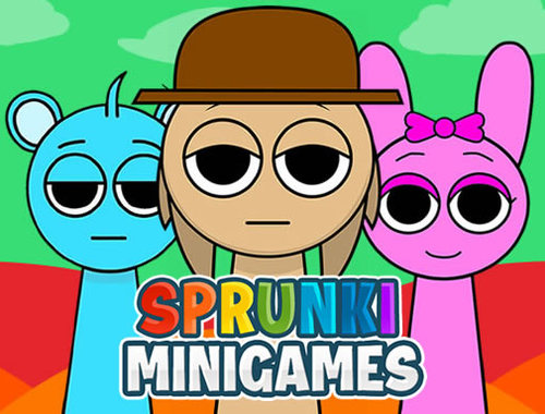 Игра Sprunki Mini Games онлайн
