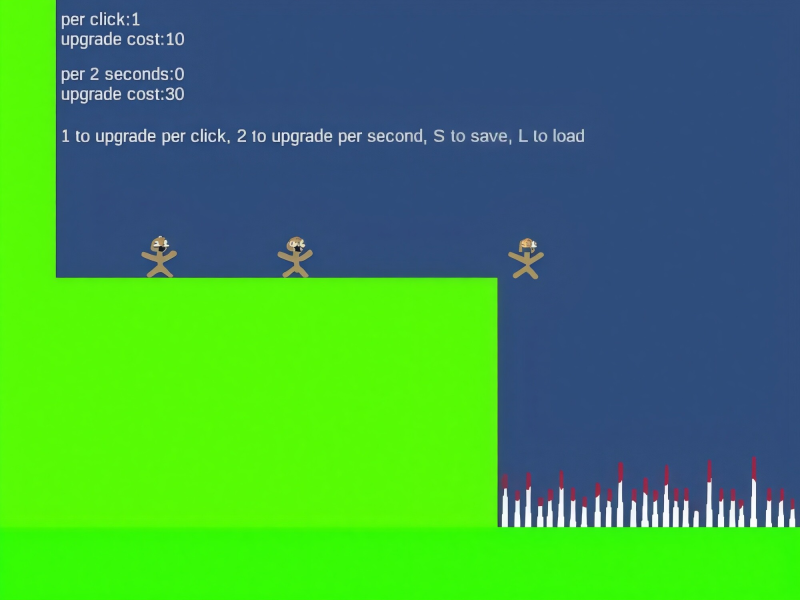 Игра Избутайте хората от Cliff Clicker  онлайн