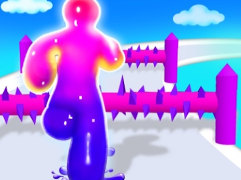 Игра Blob Dash Endless Runner онлайн