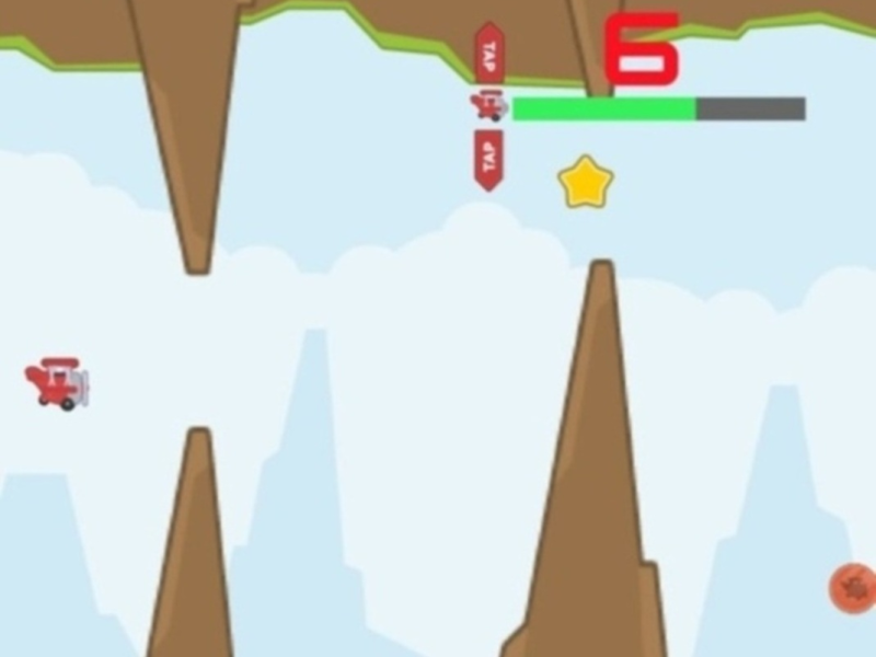Игра Полет на Flappy  онлайн