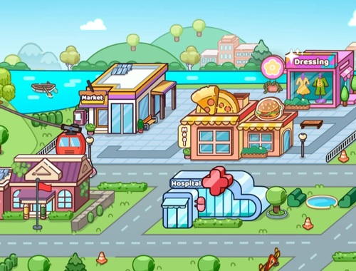 Игра Avatar World Dream City онлайн