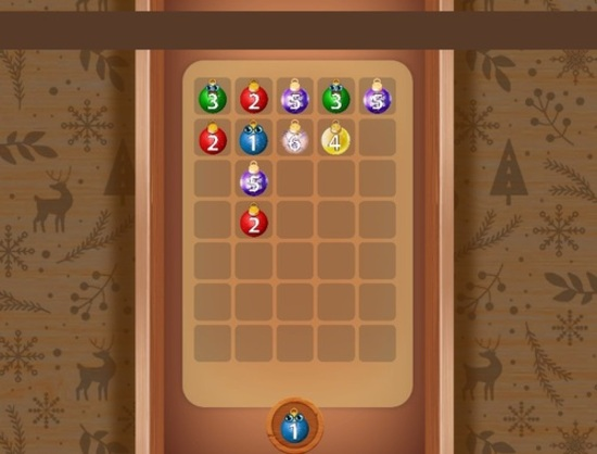 Игра Dice Puzzles Нова година  онлайн