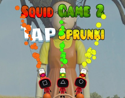 Игра Игра на калмари 2 tap sprunki  онлайн