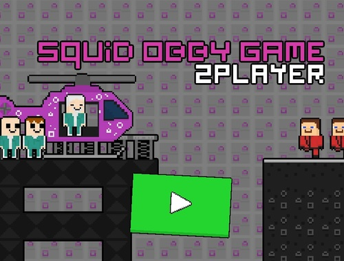 Игра Squid Obby Game 2Player онлайн