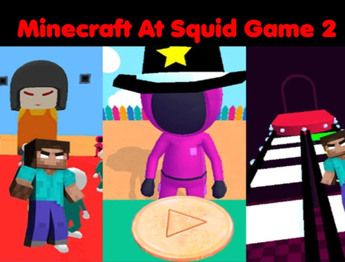 Игра Minecraft в Squid Game 2  онлайн