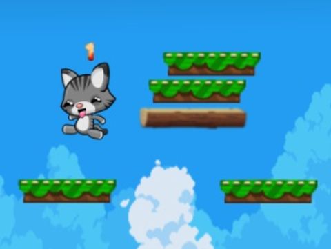 Игра Kitty Jumper Adventures онлайн