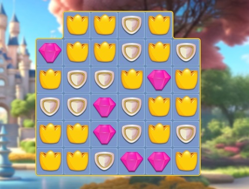 Игра Royal Jewels мач  онлайн