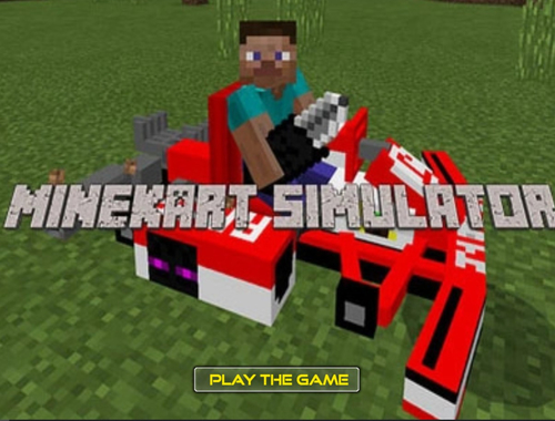 Игра Minekart Simulator онлайн