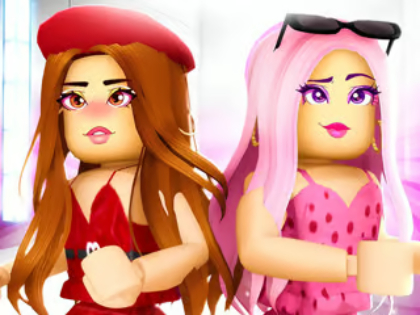 Игра Пъзел на мозайката: Модна битка Roblox  онлайн