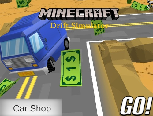 Игра Minecraft Drift Simulator  онлайн