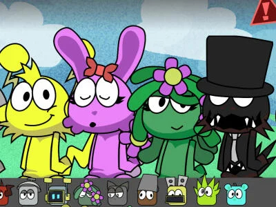 Игра Sprunksters  онлайн