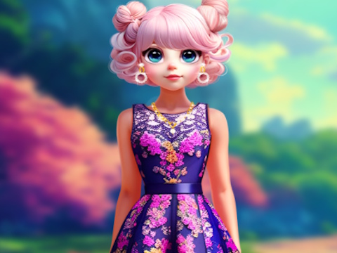 Игра Люси през целия сезон FashionInsta  онлайн