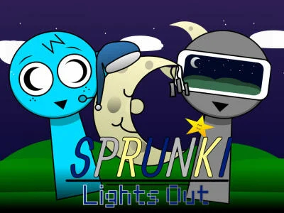 Игра Sprunki: светлини  онлайн