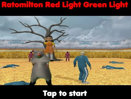 Игра Ratomilton Red Light Green Light  онлайн