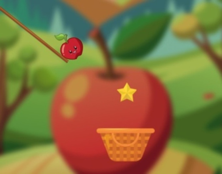 Игра Apple Drop Adventure  онлайн
