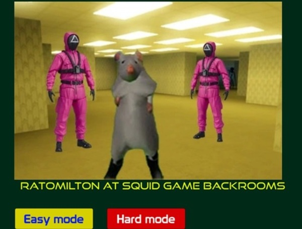 Игра Ratomilton в Squid Game Backrooms  онлайн