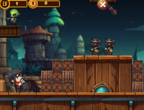 Игра Zombie Smash Ex  онлайн