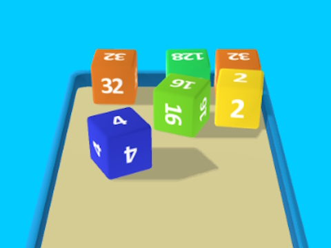 Игра 2048 CUBE MERGE  онлайн