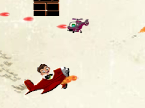 Игра Ben 10 Tappy Plane  онлайн