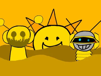 Игра Напръснат паразит  онлайн