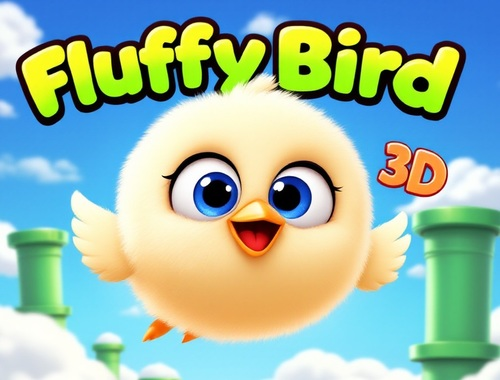 Игра Пухкава птица 3d  онлайн