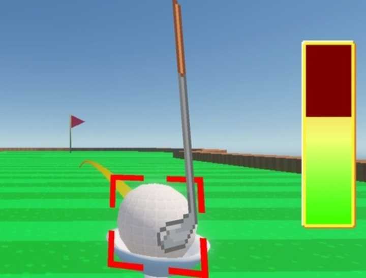 Игра Super Mega Power Golf 3D  онлайн