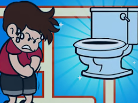 Игра Maze Escape: Toilet Rush  онлайн