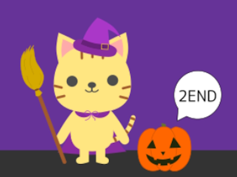 Игра Cat and Halloween Escape  онлайн