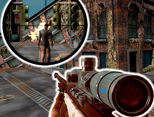 Игра Sniper 3D Zombie  онлайн