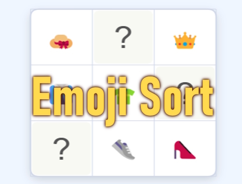 Игра Емоджи сортиране  онлайн