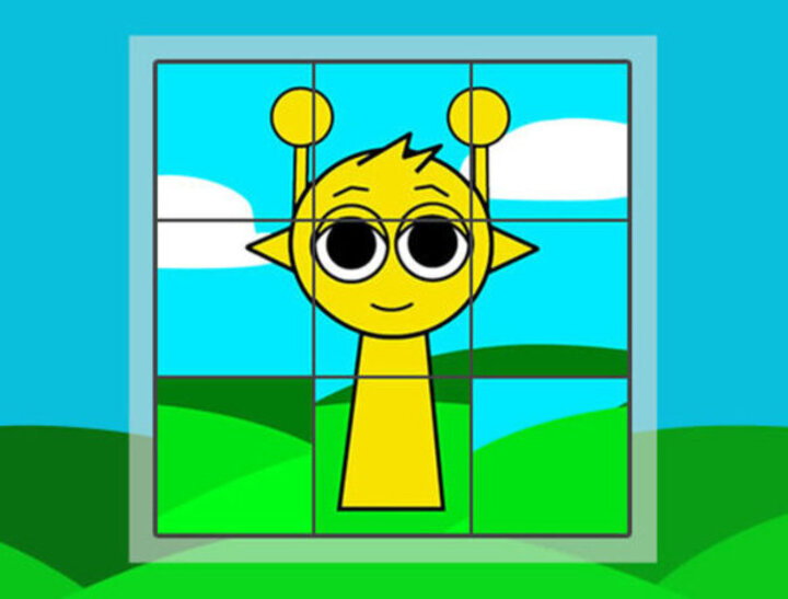 Игра Sprunki Puzzles and Singing  онлайн